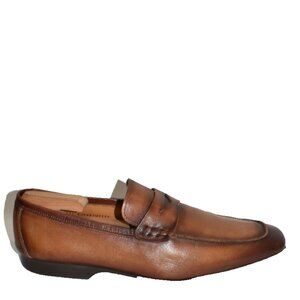 New! Magnanni Ramiro II Apron Toe Loafer Midbrown Sz 11.5 M US 18041 DD493
